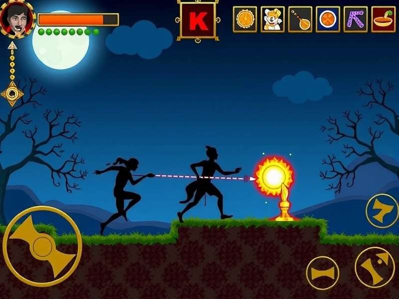 Maha Kali Run Gameplay Screenshot